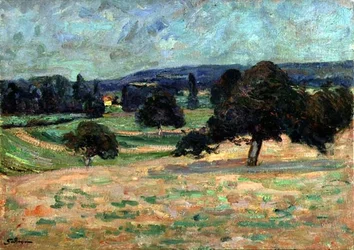 Landschap in de Île de France, c.1895