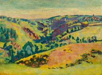 Op de heuvels van Sedelle, 1921