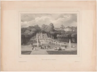 Fontein bij het Château de Saint-Cloud