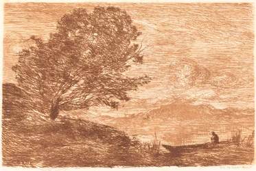 Een Meer in Tirol Un lac du Tyrol, 1863
