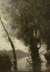 Baden van de Borromeïsche Eilanden, ca. 1865-70