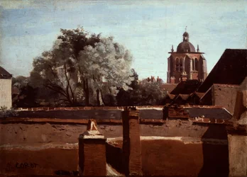 Klokkentoren van de kerk van Saint Paterne in Orleans
