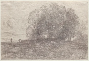 Groep Bomen, 1858