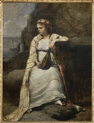 Haydee, jeune femme en costume grec - jonge vrouw in Grieks kostuum, misschien de heldin van Byrons " Don Juan " ...