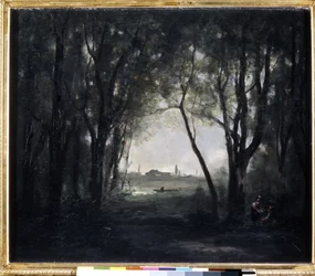 Landschap met een meer