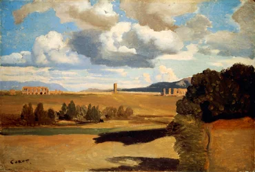 Romeinse Campagna met Claudiaanse aquaduct