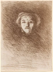 Zelfportret Corot door hemzelf