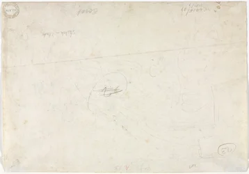 Schets voor een landschap (verso)