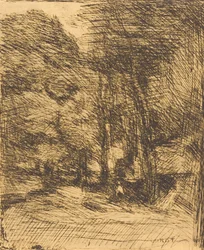 Souvenir van Bas-Breau, 1858