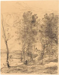 De klokkentoren van St. Nicolas-Lez-Arras (Le Clocher de St. Nicolas-Lez-Arras)
