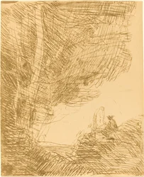 De Dichter en Zijn Muze (Le Poète et la muse)