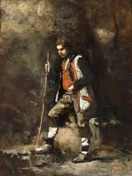Jonge Italiaanse Jongen op de Berg, c.1845-55