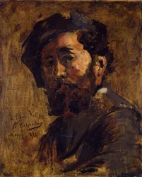 Portret van Antoine Vollon, 1873