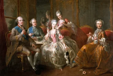 De kop chocolade, de familie Penthièvre