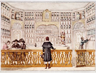 De apotheker (prent)
