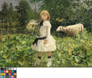 Portret van juffrouw Strobbe