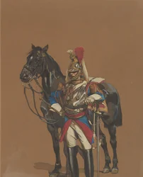 Cuirassier, 1872