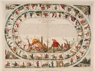 Kozakken spel, 1815