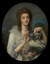 Prinses Varvara Nikolaevna Gagarina, c.1780-82