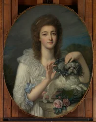 Prinses Varvara Nikolaevna Gagarina 1762-1802, ca. 1780-82