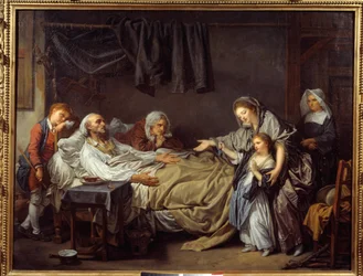 De dame van liefdadigheid