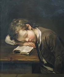 De luie jongen