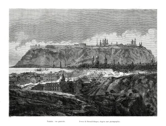 Tobolsk, Siberië, Rusland, 1886