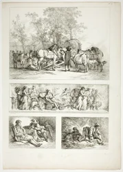 Plaat 27 van 38 uit Oeuvres de J. B. Huet