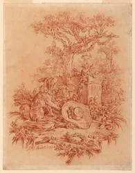 Tekening, Pastorale, 1772