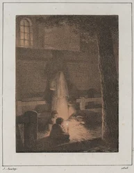 Kinderen met kaars, 1818
