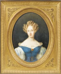 Prinses Louise van Orléans 1812-1850, later koningin-gemalin van de Belgen, 1830