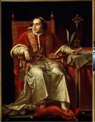 Portret van paus Pius VII