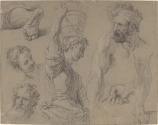 Studie voor Wonderbaarlijke visvangst (?)