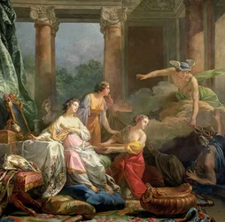 Mercurius, Herse en Aglauros, 1763