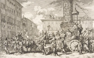De Chinese Maskerade La Mascarade chinoise, 1735