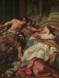 De dood van Harmonia, ca. 1740-41