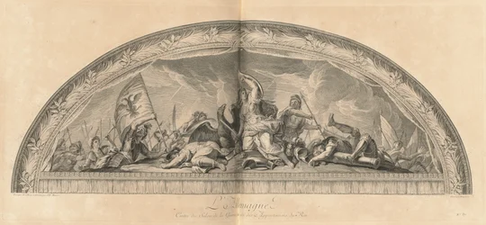 Duitsland, Centrum van de Salon van Oorlog naast de Koninklijke Kamers [pl. 37]