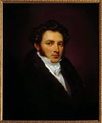 Portret van graaf Louis Marchand, eerste lakei van Napoleon I