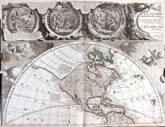 Kaart van Noord-Amerika