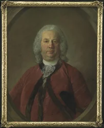 Portret van Frederik Hansen de Liliendal, Deense consul in Bordeaux
