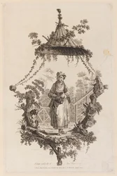 Figuur Onder Baldakijn