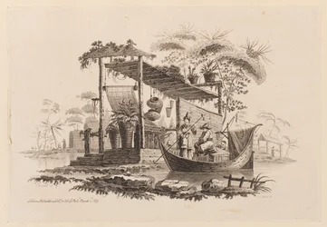 Figuren in een Boot