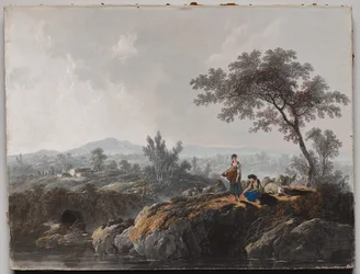 Herders in een Landschap