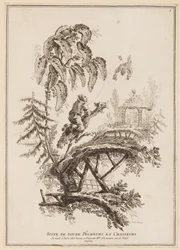 Titelpagina, "Suite de douze Pêcheurs et Chasseurs"