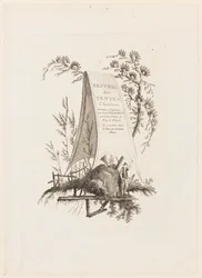 Titelpagina, uit "Recueil des Tentes Chinoises"