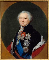 Portret van Prins Alexander Borisovich Kourakin