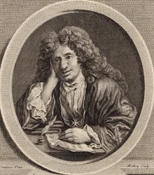 Portret van de componist Michel-Richard de Lalande, 1657-1726