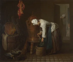 La Fontaine De waterbak, 1733