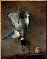 De dode eend, 18e eeuw, Gien, Musée de la Chasse