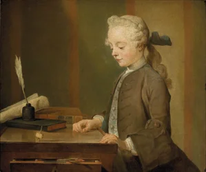 Portret van Auguste Gabriel Godefroy